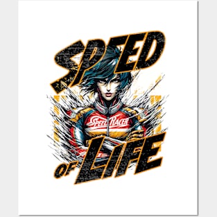 Speed Of Life Posters and Art